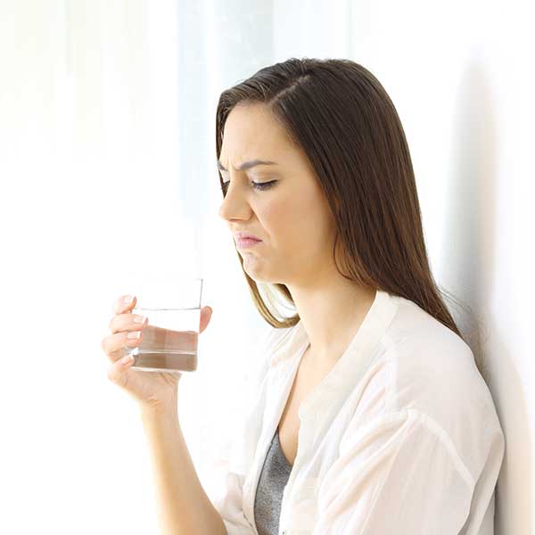 Unpleasant Taste and Smell In Water
